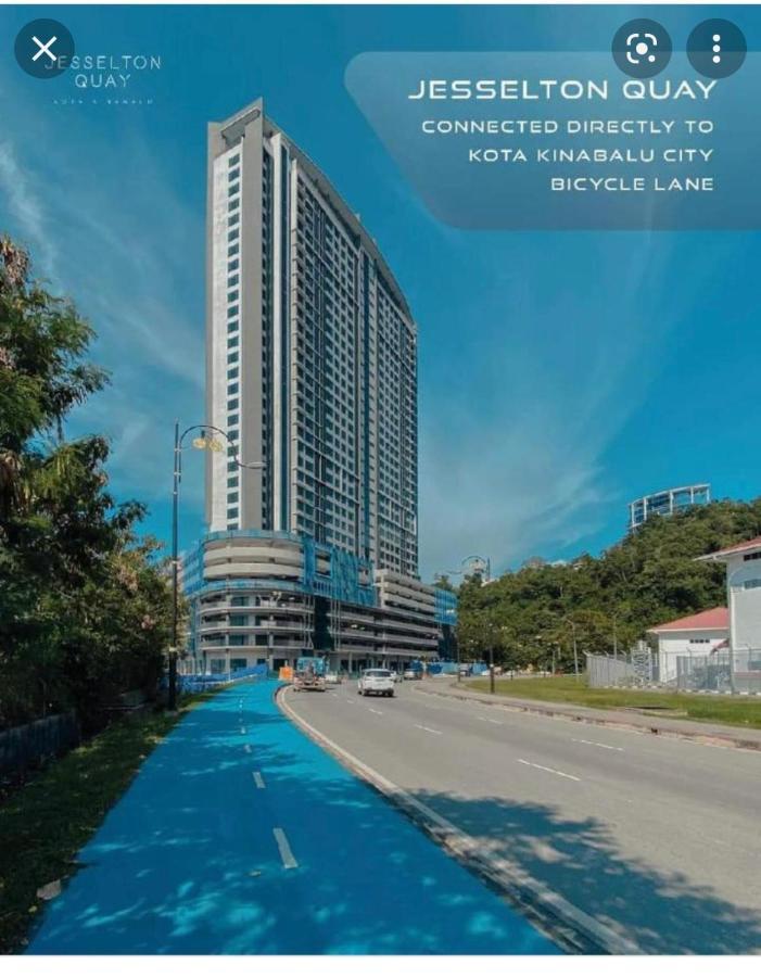 Petronella Suites Apartment @ Jesselton Quay Kota Kinabalu Ngoại thất bức ảnh
