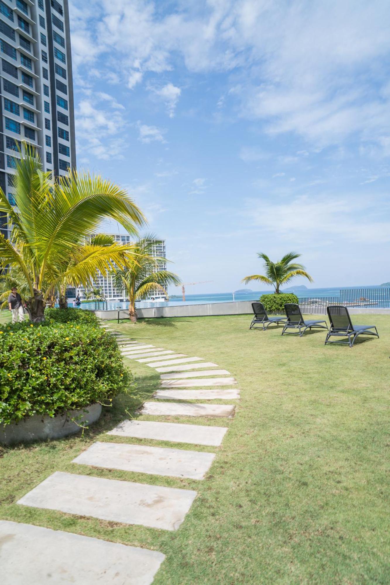 Petronella Suites Apartment @ Jesselton Quay Kota Kinabalu Ngoại thất bức ảnh