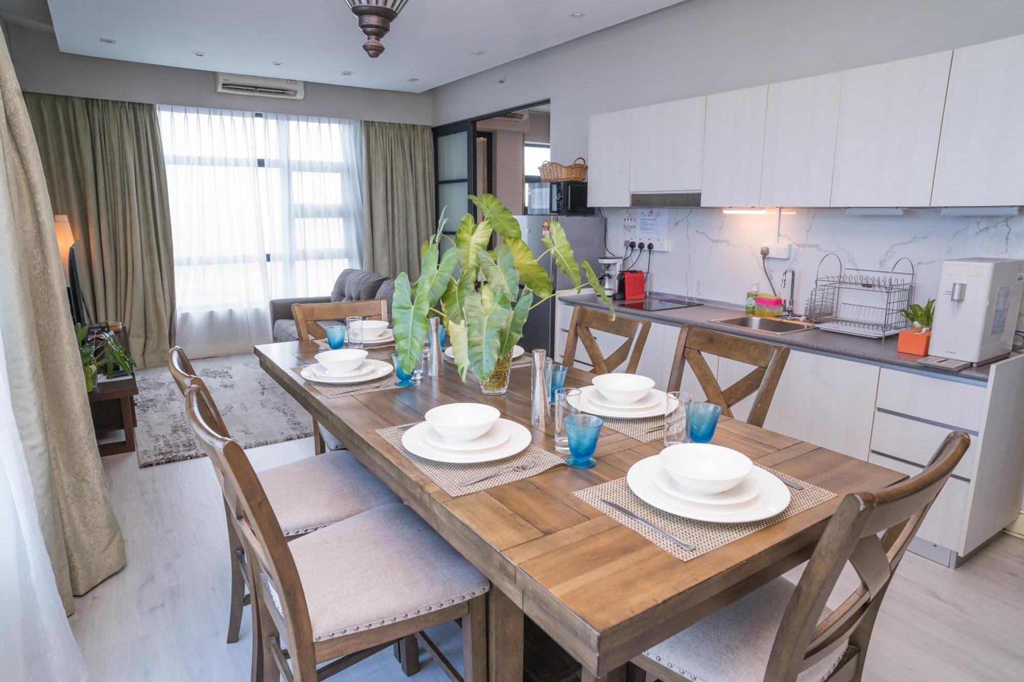Petronella Suites Apartment @ Jesselton Quay Kota Kinabalu Ngoại thất bức ảnh