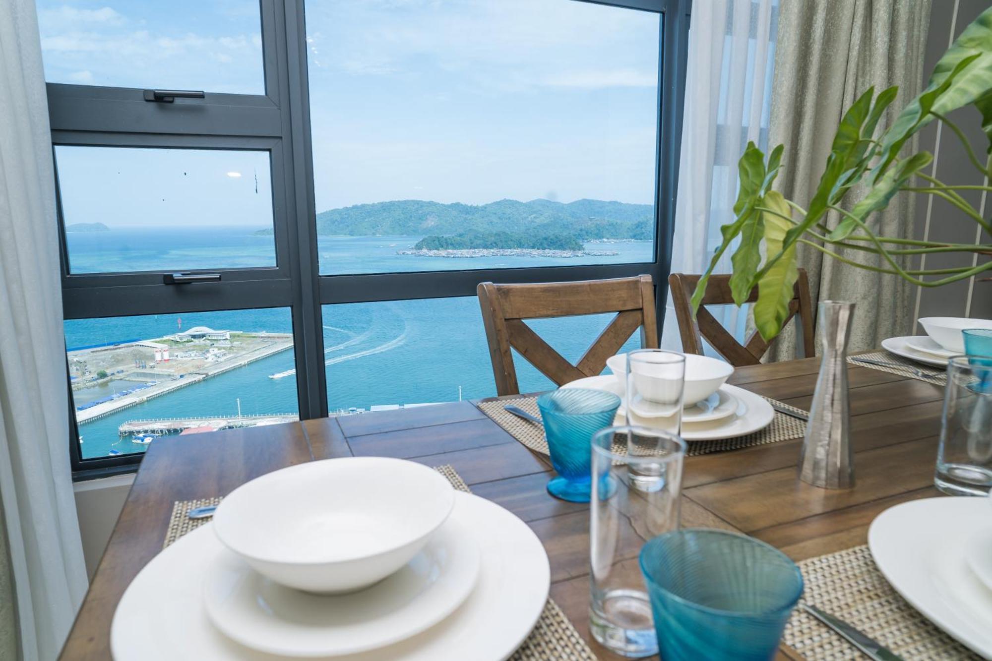Petronella Suites Apartment @ Jesselton Quay Kota Kinabalu Ngoại thất bức ảnh
